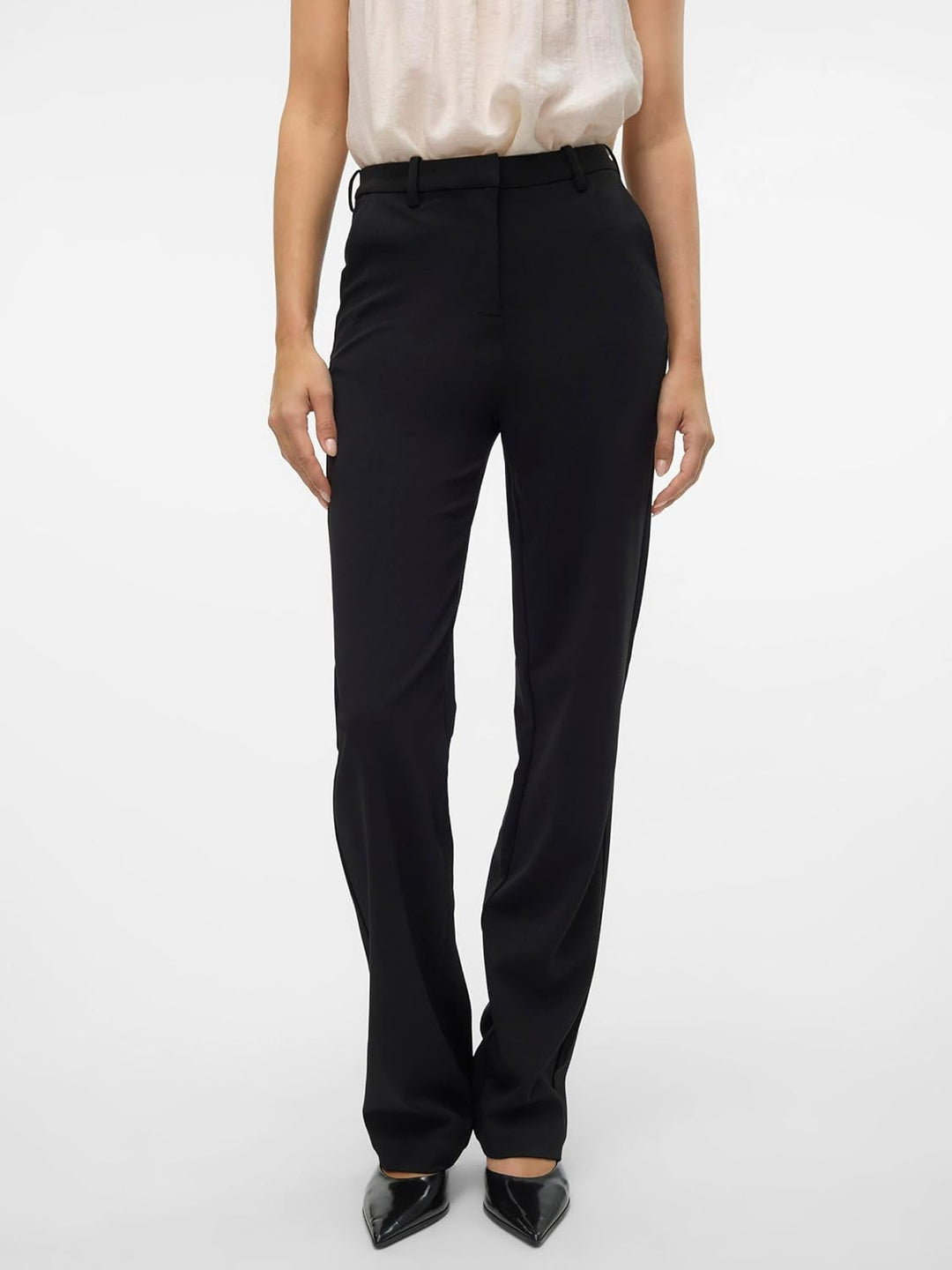 VERO MODA Damen Vmzamira Mr Slim Straight Pant Ga Noos Hose, XS