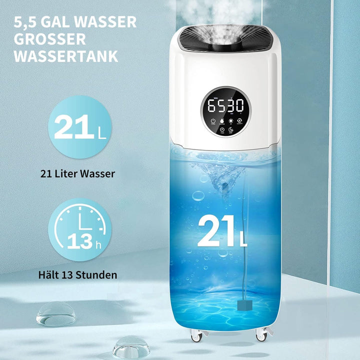 Industrieller Luftbefeuchter 21l For Hotels, Supermarkets, Factories,Quiet And Non-Disturbing Humidi