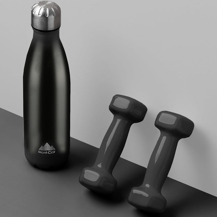Mont-Clair Trinkflasche Edelstahl - Thermosflasche - BPA-freie - Water Bottle, Edelstahl trinkflasch