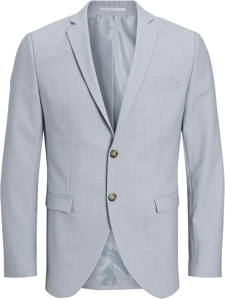 JACK & JONES Male Einreihiger Blazer JPRSOLARIS Super Slim Fit Blazer 54 Cashmere Blue/Fit:super Sli