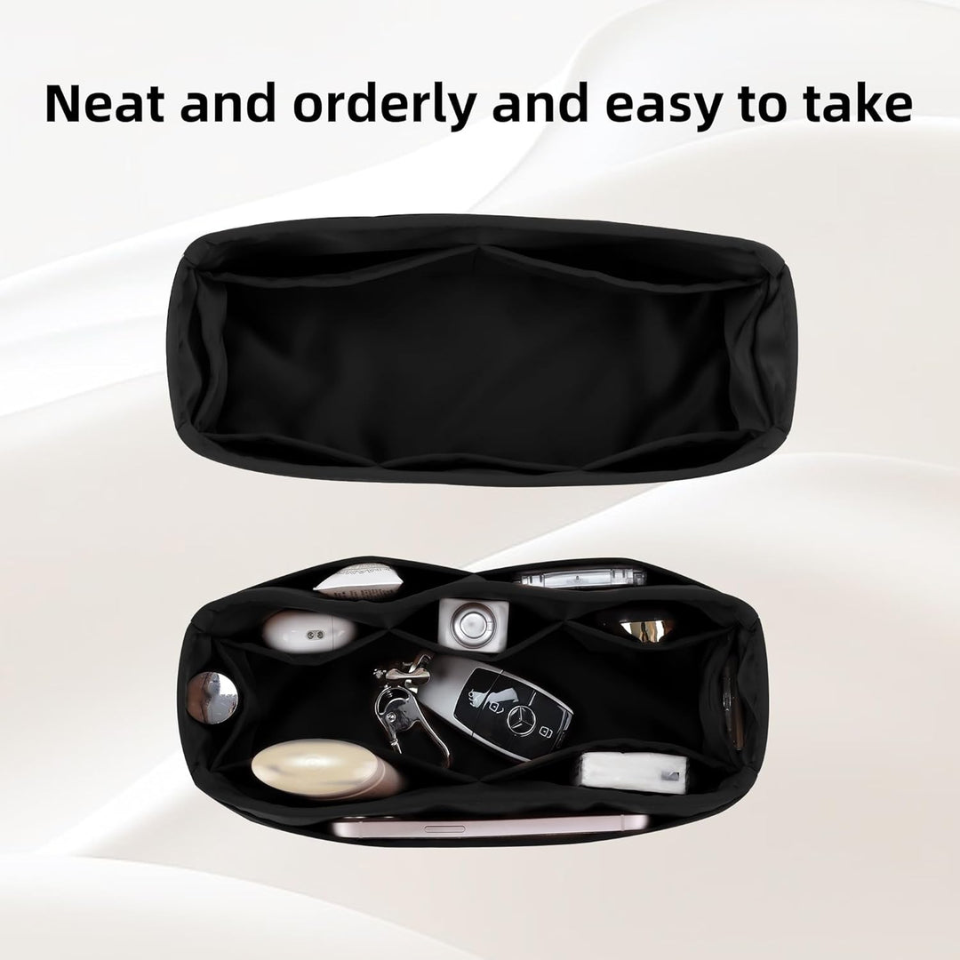 DGAZ Seide Tasche Organizer Einsatz, Organizer Innentaschen für Kelly Pochette/Mini/25/28/32/35, Tas