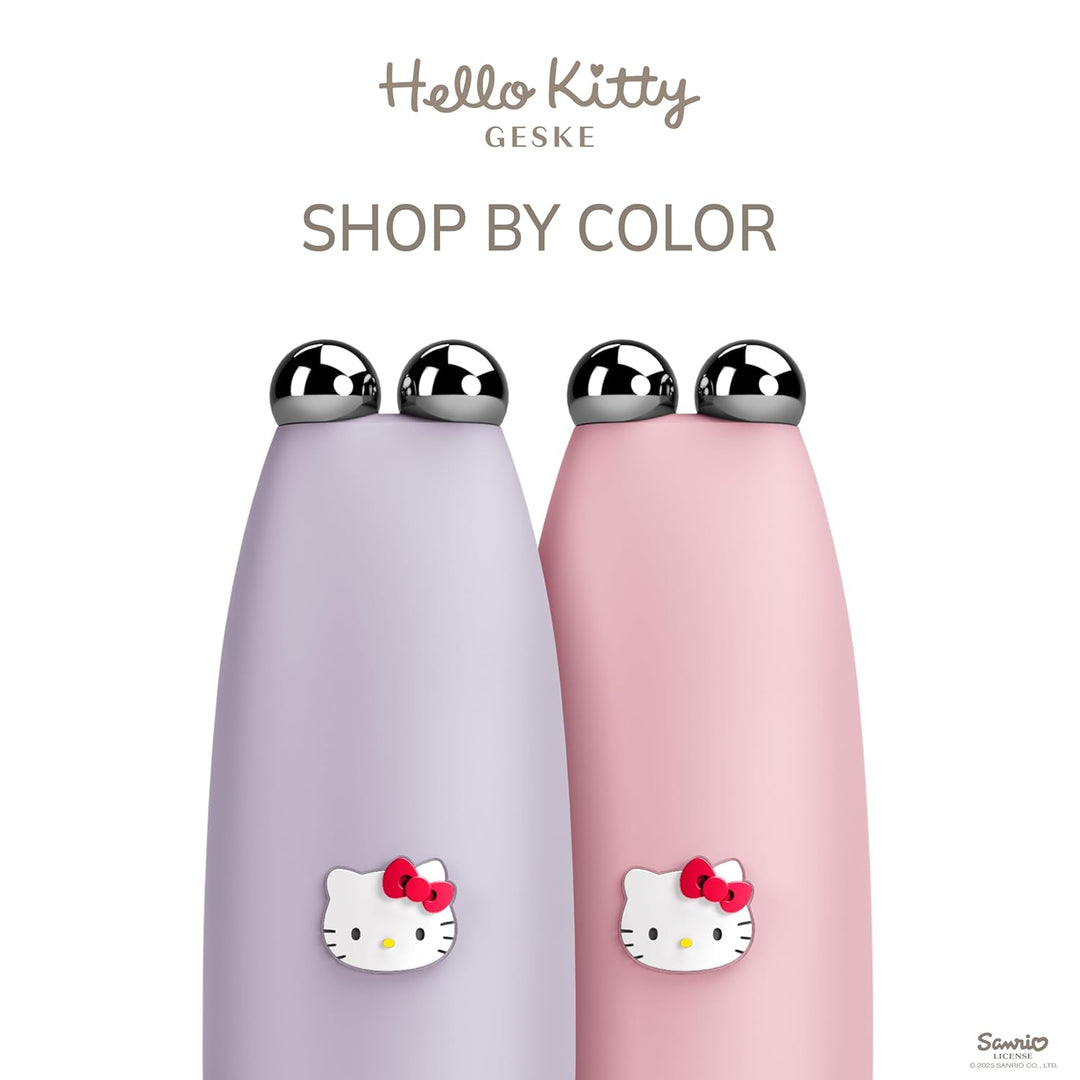 GESKE x Hello Kitty | SmartAppGuided™ MicroCurrent Face-Lift Pen | 6 in 1 | Skincare Tool mit Mikros