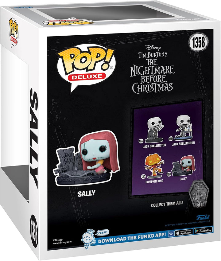 Funko Pop! Disney: The Nightmare Before Christmas 30th - Sally mit Gravestone - Vinyl-Sammelfigur -