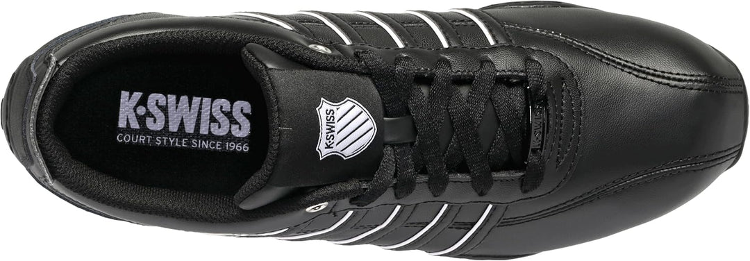 K-Swiss ARVEE 1.5 02453 Herren Klassische Sneakers 41 EU Schwarz, 41 EU Schwarz