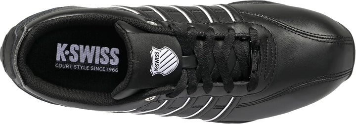 K-Swiss ARVEE 1.5 02453 Herren Klassische Sneakers 41 EU Schwarz, 41 EU Schwarz
