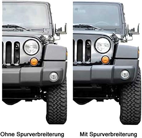 Hofmann Spurverbreiterung Aluminium 2 Stück (23mm pro Scheibe / 46 mm pro Achse) inkl. TÜV-Teileguta