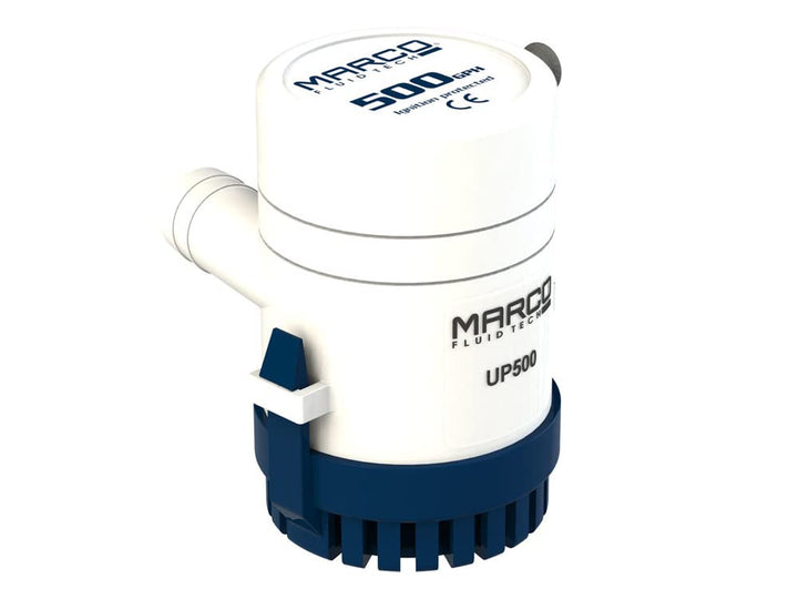 MARCO Lenzpumpe UP500 12V 32 l/min, Bilge-Pumpe in Italien hergestellt