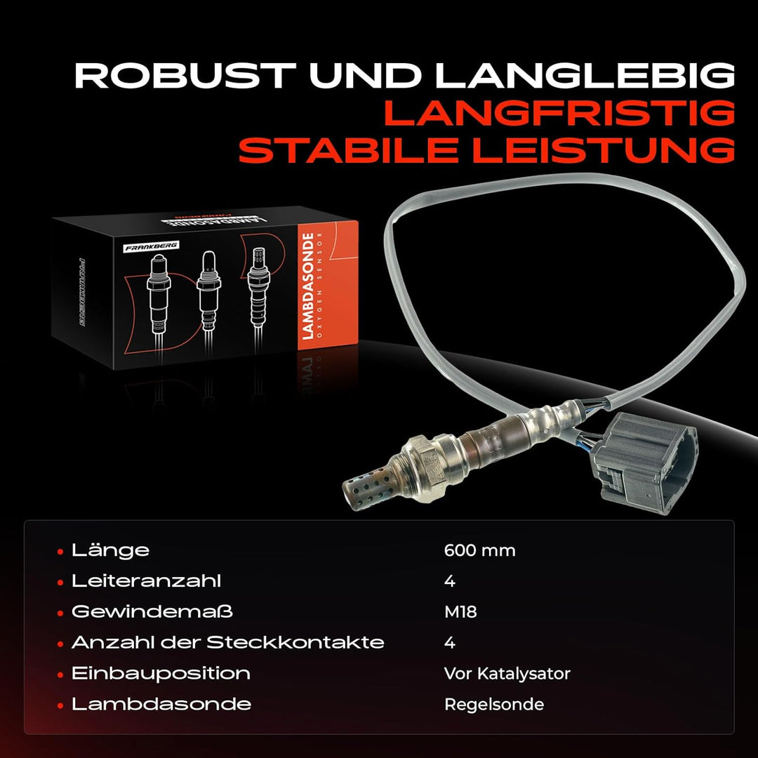 Lambdasonde Regelsonde vor dem Katalysator für 3 BK 1.4L 1.6L 2003-2009 250-24904