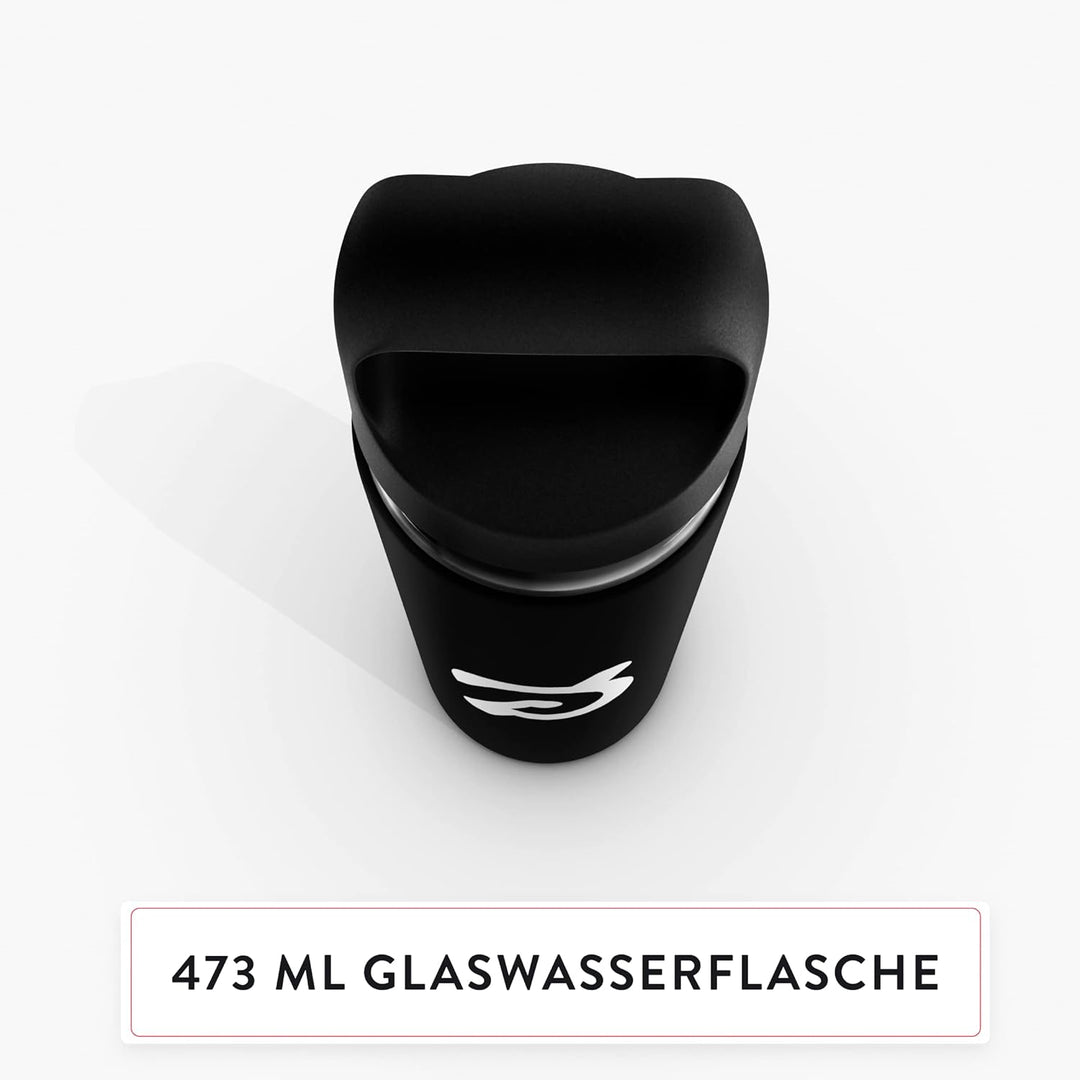 Peloton Trinkflasche, Wasserflasche für Sport und mehr Glass water bottle, Glass water bottle