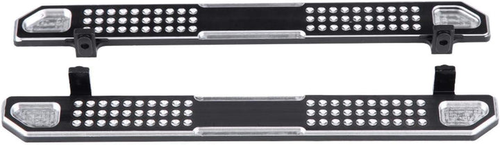 DAUERHAFT Trittbretter Fussplatte Glatte und helle Metalloberfläche, für RC Crawler, für RC Car Part