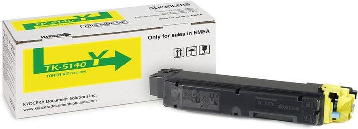 Kyocera 4105487 1T02NRANL0 TK-5140Y Tonerkartusche 5 Seiten gelb gelb Single, gelb Single