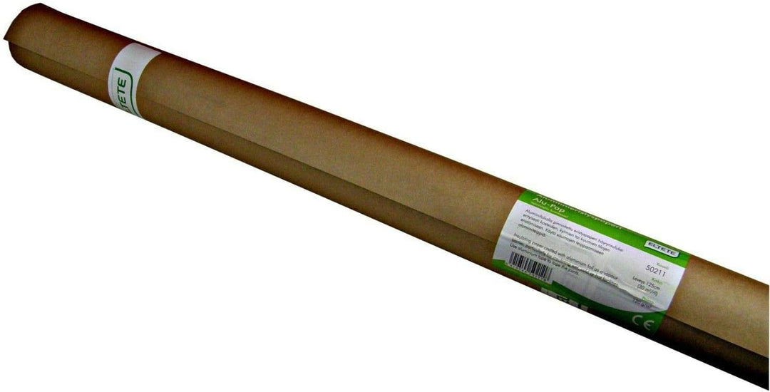 Spezielle robuste Dampfsperre für Saunabau, Aluminiumfolie, Alufolie, Sauna