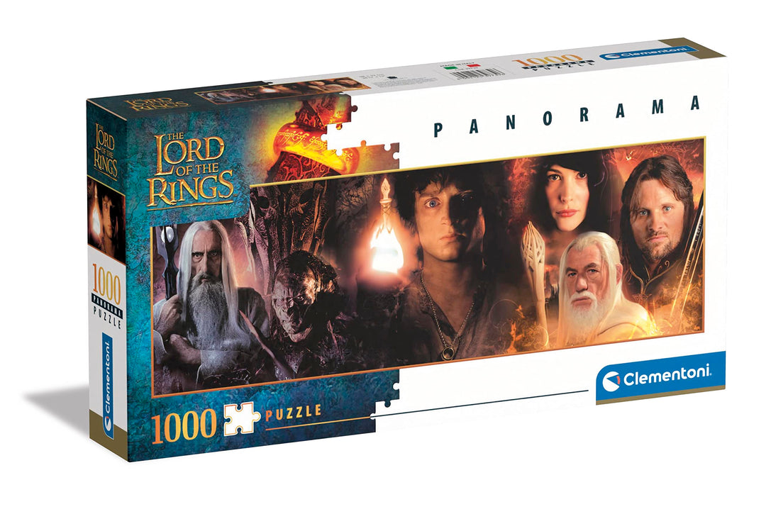 Clementoni - 39739 - Puzzle The Lord of The Rings, Puzzle 1000 Teile Für Erwachsene Und Kinder 14 Ja