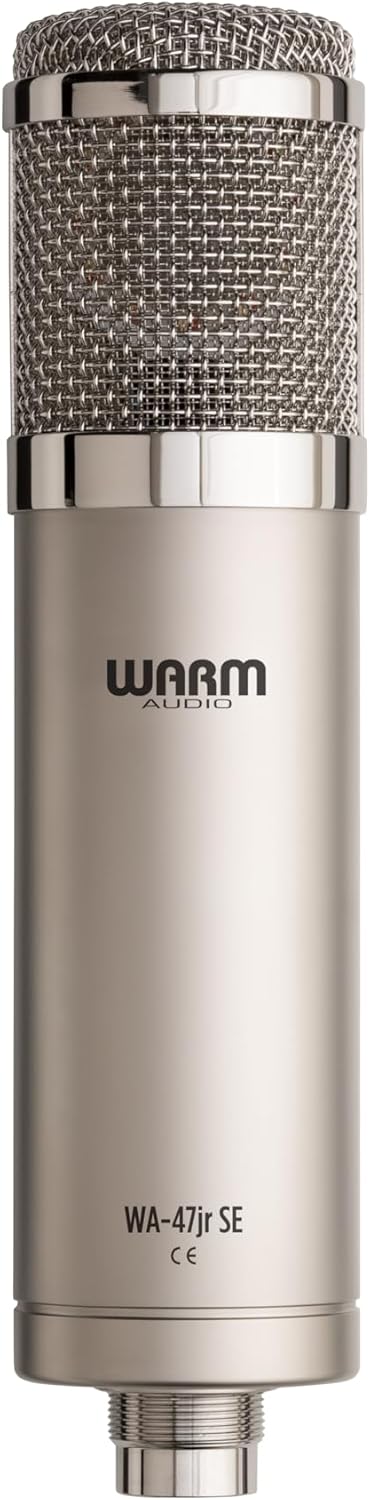 Warm Audio - WA-47jr SE Grossmembran-Kondensatormikrofon mit Nierencharakteristik Silber, Silber