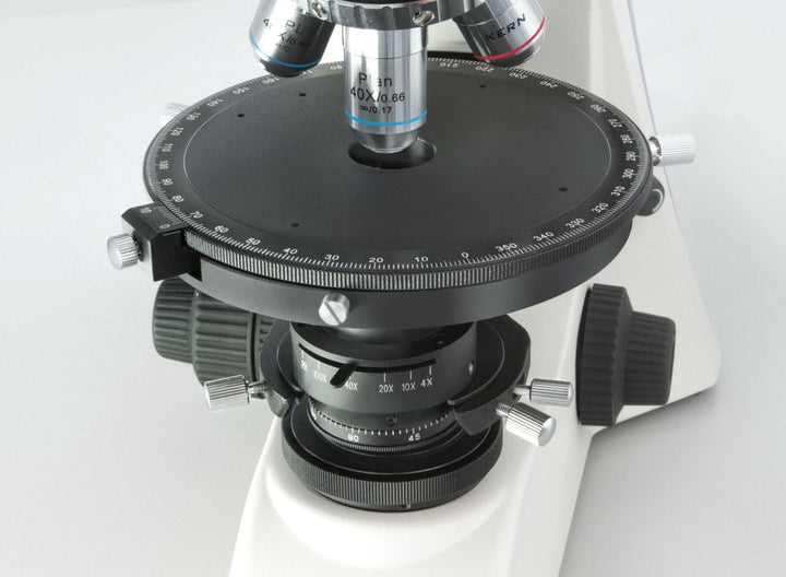 KERN Optics Polarisierendes Mikroskop für den flexiblen und professionellen Anwender, Infinity, Bino