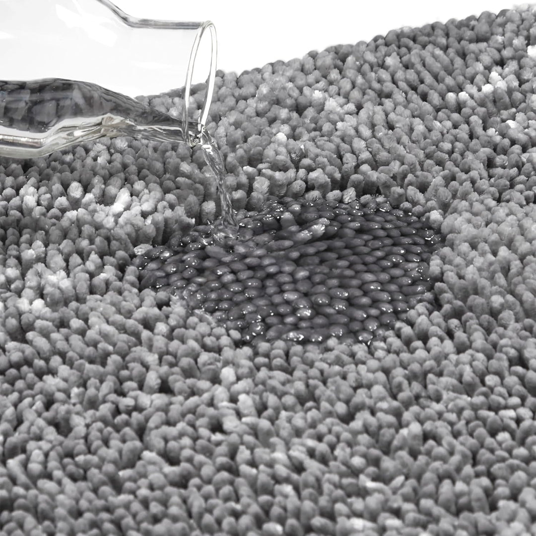SoHome Spa Step Luxus Plüsch Chenille Shag Maschinenwaschbar Ultra Soft Standard Toilettendeckel Bez