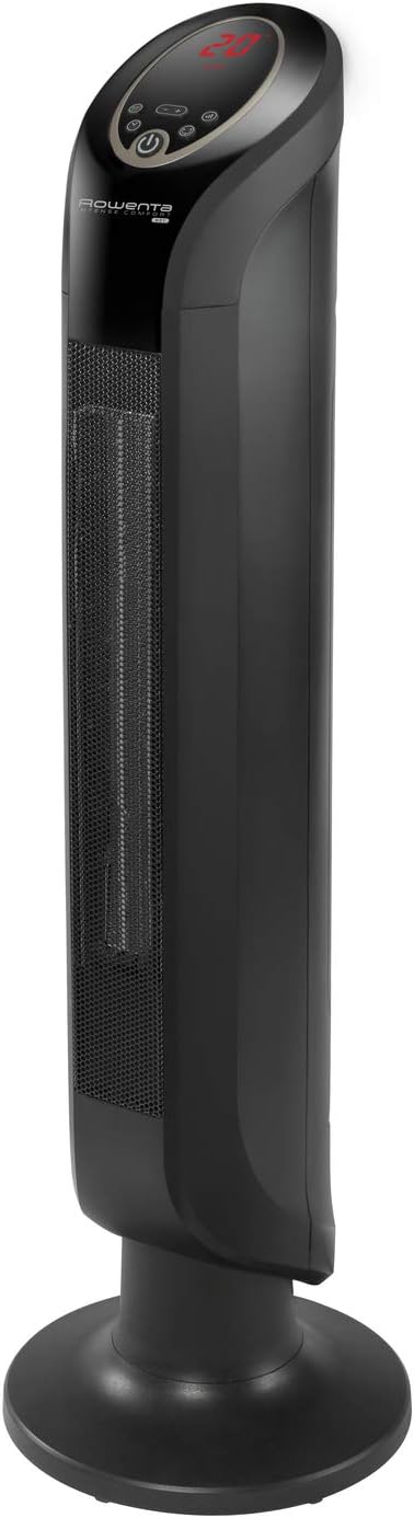 Rowenta SO9420 Intense Comfort Hot Keramik Turmheizventilator | Heizlüfter | 2400W | Elektro-Heizung