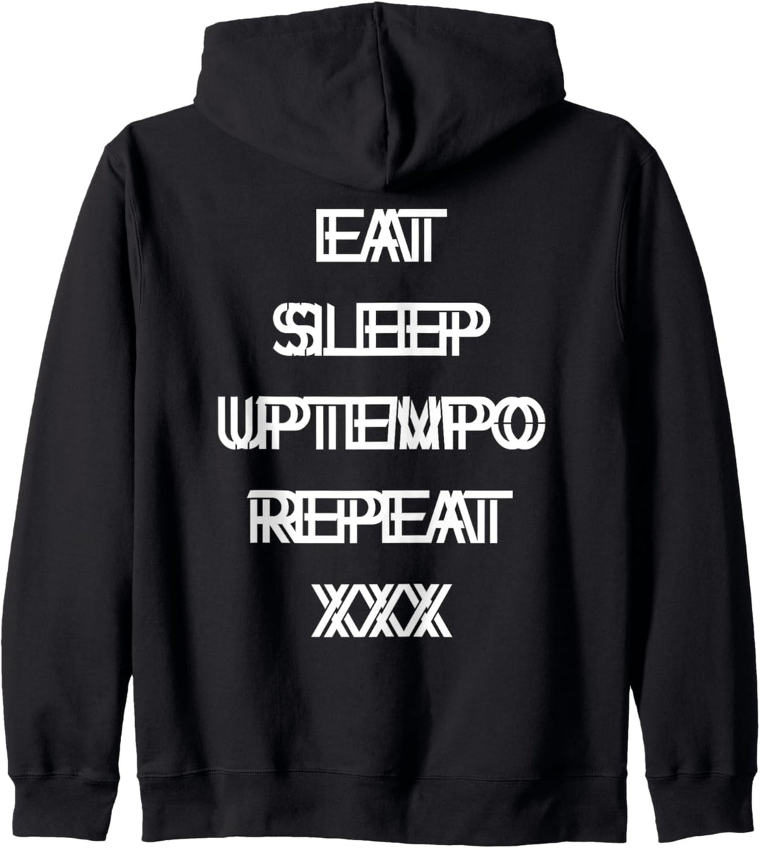 Uptempo Spruch 200 bpm - Speedcore Gabber festival Uptempo Kapuzenjacke