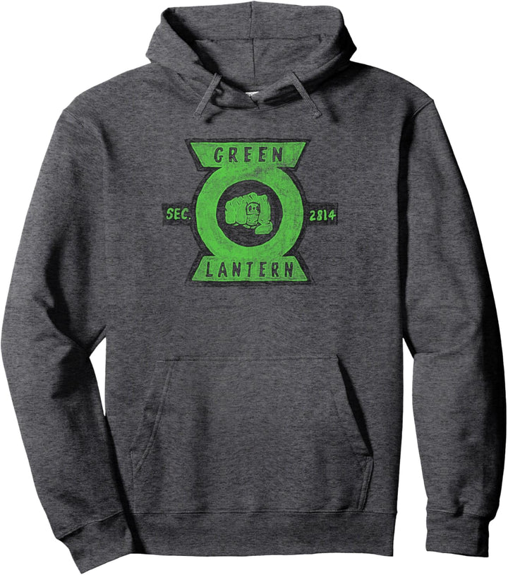 Green Lantern Section Pullover Hoodie