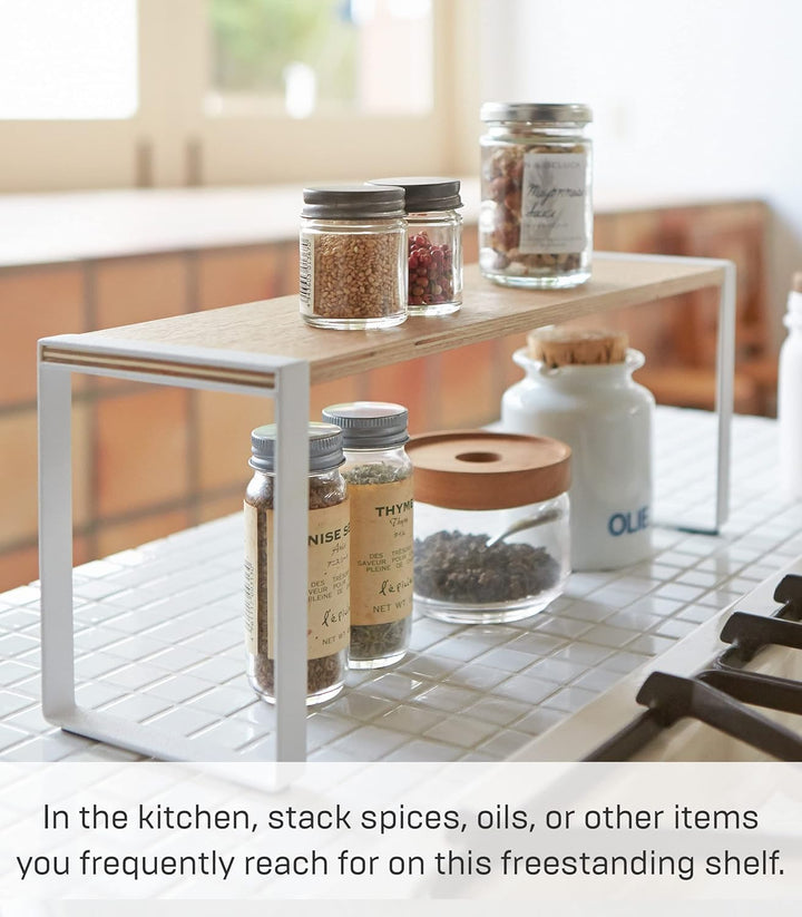 Kitchen rack wide - Tosca - white