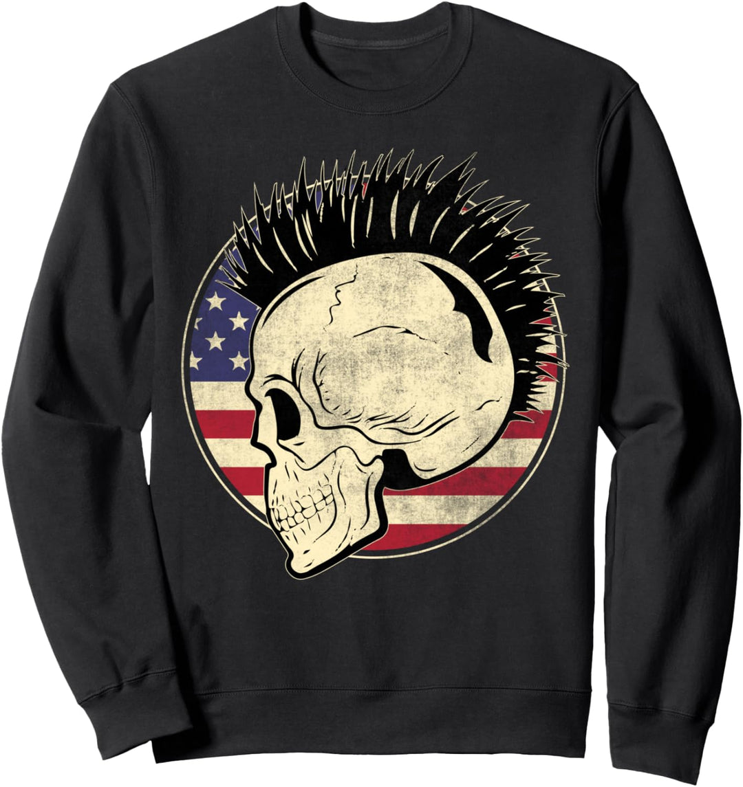 Punk Musik Punker Rock Punks Konzert Sweatshirt