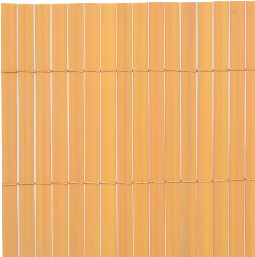 vidaXL Gartenzaun Doppelseitig Sichtschutzzaun Windschutz Sichtschutzmatte Sichtschutz Zaun Balkon G