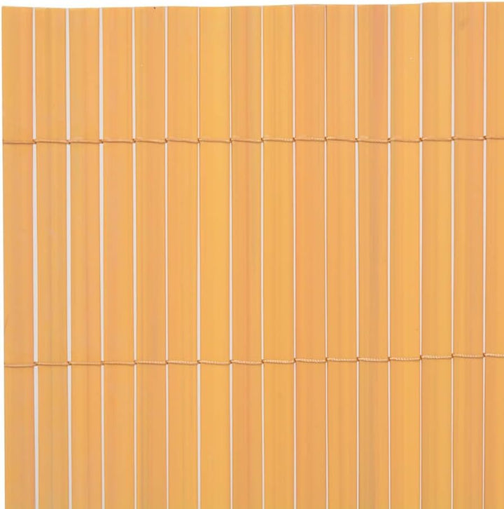vidaXL Gartenzaun Doppelseitig Sichtschutzzaun Windschutz Sichtschutzmatte Sichtschutz Zaun Balkon G