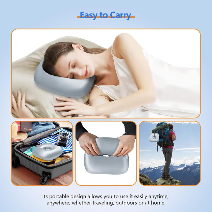 Orthopedic Ear Hole Pillow for Side Sleepers - Relief for Piercing Pain, Ear Inflammation & Pressure