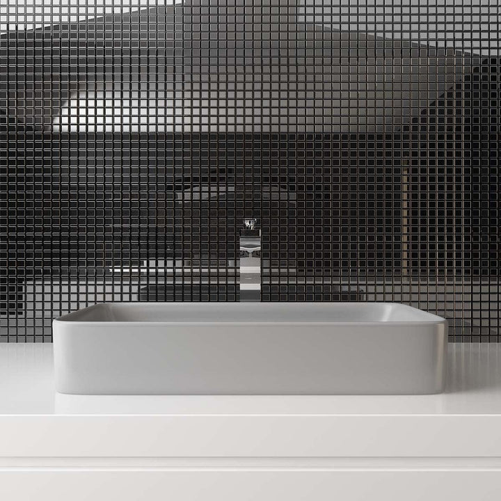 Waschbecken24 | Kleines Waschbecken Gäste WC - Platzsparendes Design | Handwaschbecken Für Waschtisc