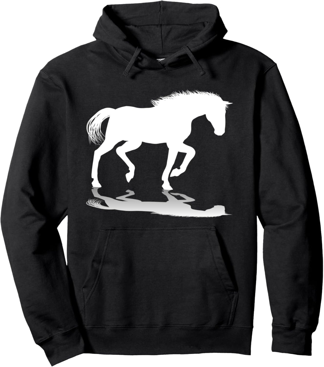 Herz Pferdeliebe Shirt Pferd Liebe, reiten Mädchen Pferde Pullover Hoodie