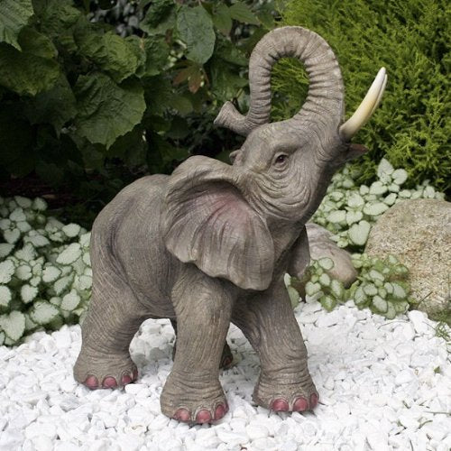 Fachhandel-Plus Glückselefant Jambo Elephant, afrikanische Elefantenskulptur,Elefant