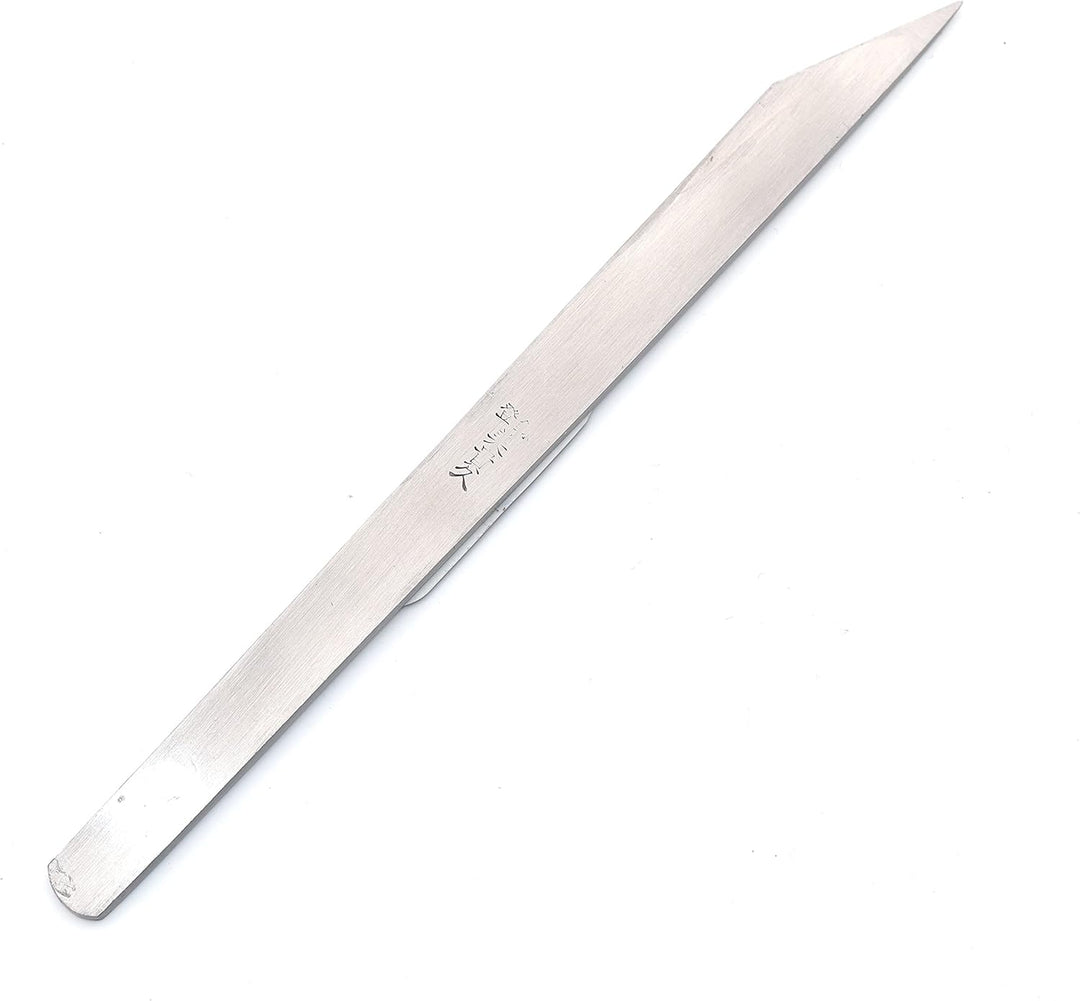 Japanisches Kiridashi Japanaich Messer Anreissmesser gerade Tischlerei Ebenholz handgeschmiedet in J