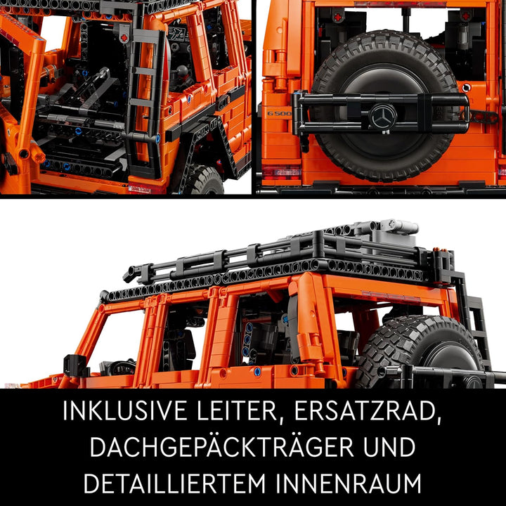 LEGO Technic Mercedes-Benz G 500 Professional Line, Bauset mit Auto-Modell der G-Klasse, Geschenk fü