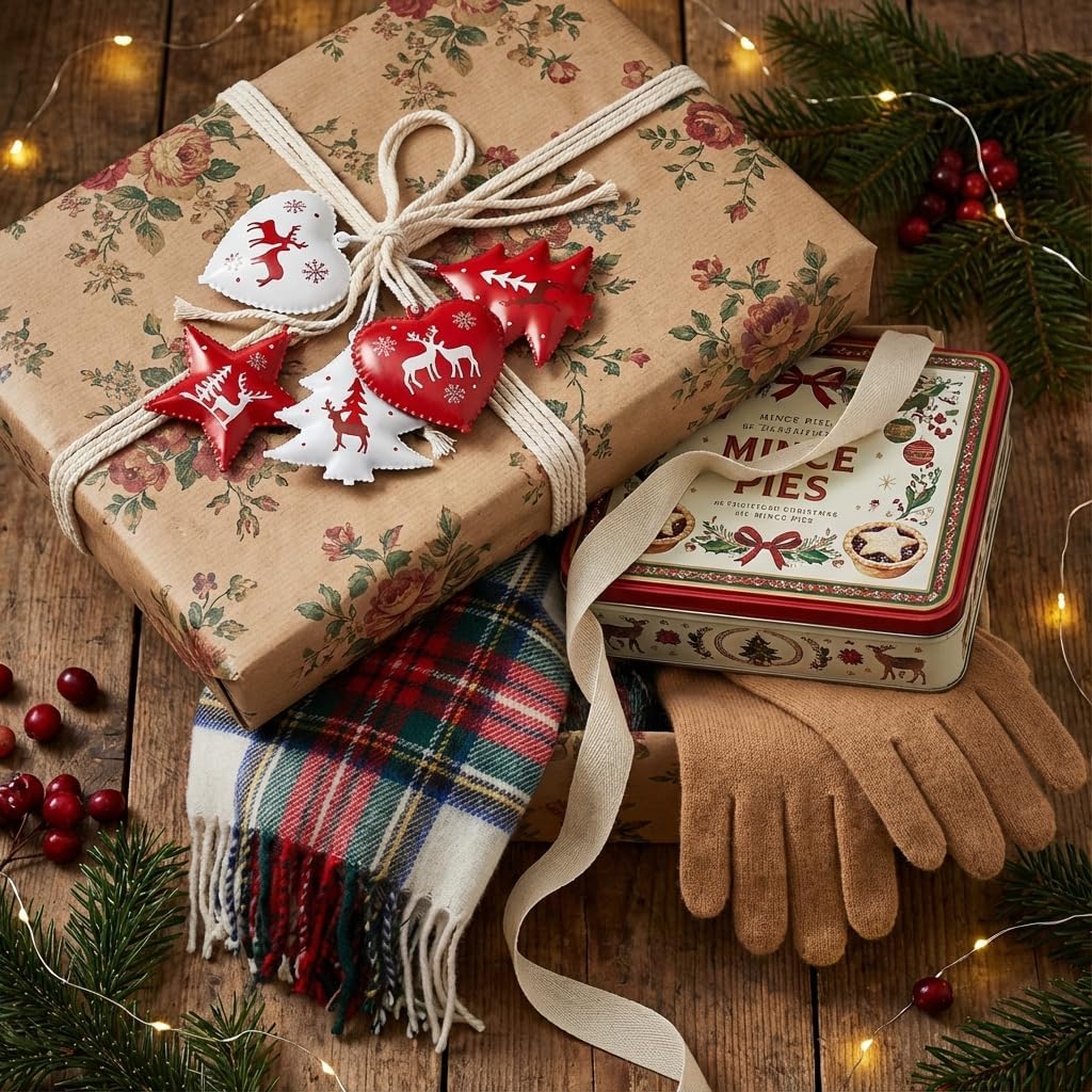 Valery Madelyn 18 Stück traditioneller Weihnachtsbaumschmuck in Rot und Weiss, hängende Weihnachtsan