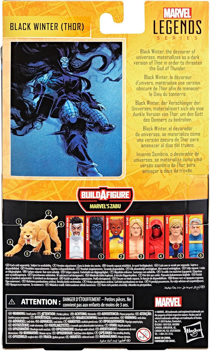 MARVEL LEGENDS BAF COMIC 2 BLACK WINTER, BLACK WINTER
