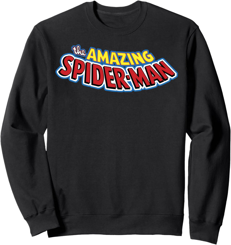 Marvel Avengers The Amazing Spider-Man Title Logo Sweatshirt