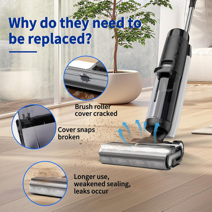 Staubsauger-Zubehör, Hauptbürstenabdeckung, kompatibel mit Tineco Floor ONE S7 PRO schnurlosen Staub