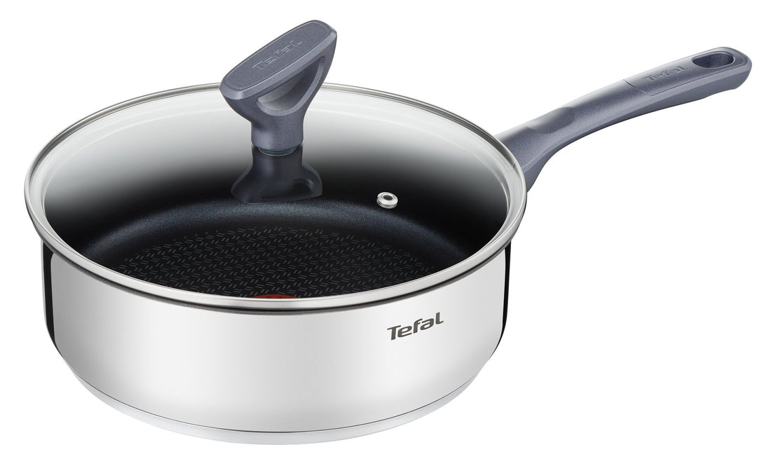 Tefal g7133214 dailycook Pfanne, Edelstahl, 24 cm, Metal, 2 43,7 x 25,6 x 10,6 cm, 43,7 x 25,6 x 10,