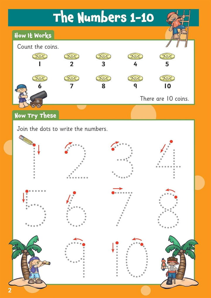 Maths Activity Book for Ages 4-5 (Reception) (CGP Reception Activity Books and Cards), Taschenbuch