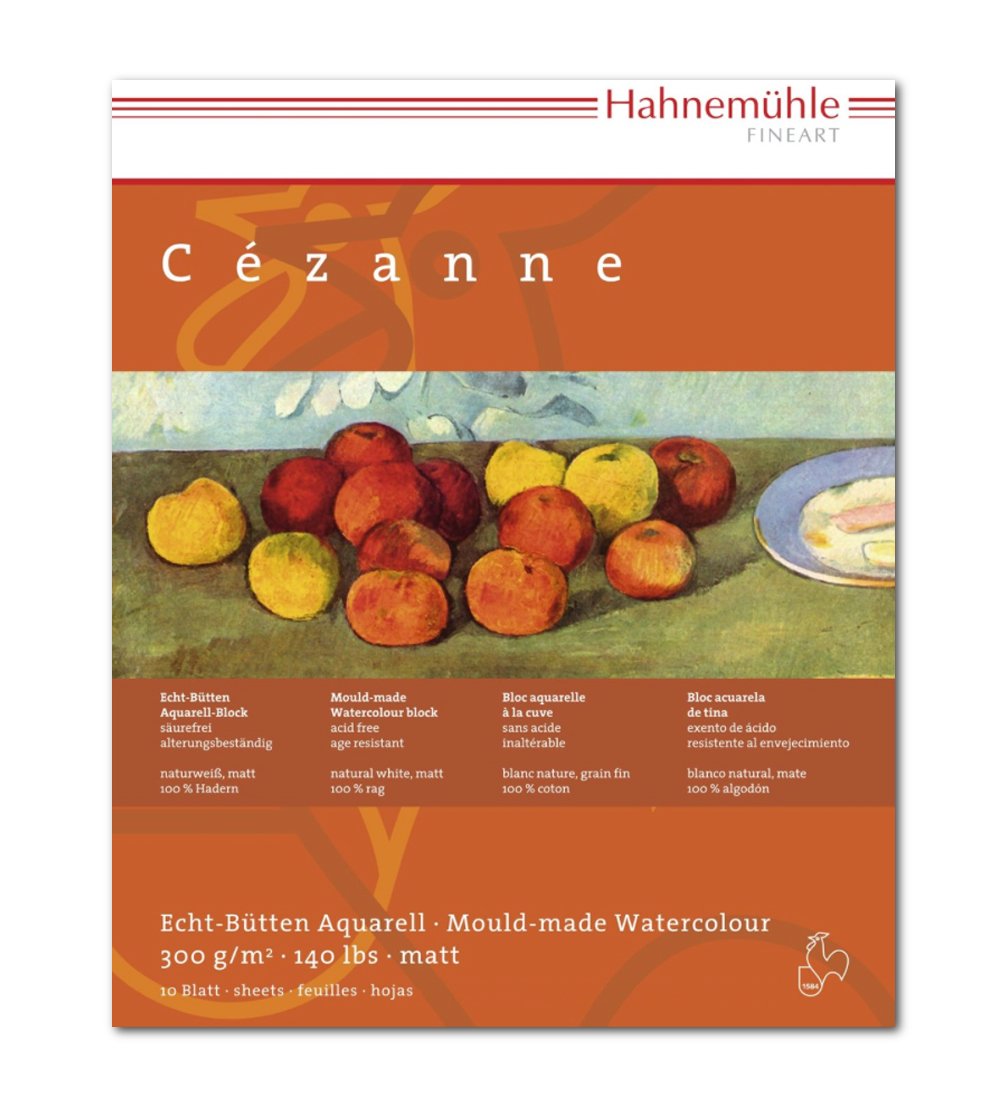 Aquarellblock Cézanne" matt, 300g/m², 30x40cm, 10Blatt"