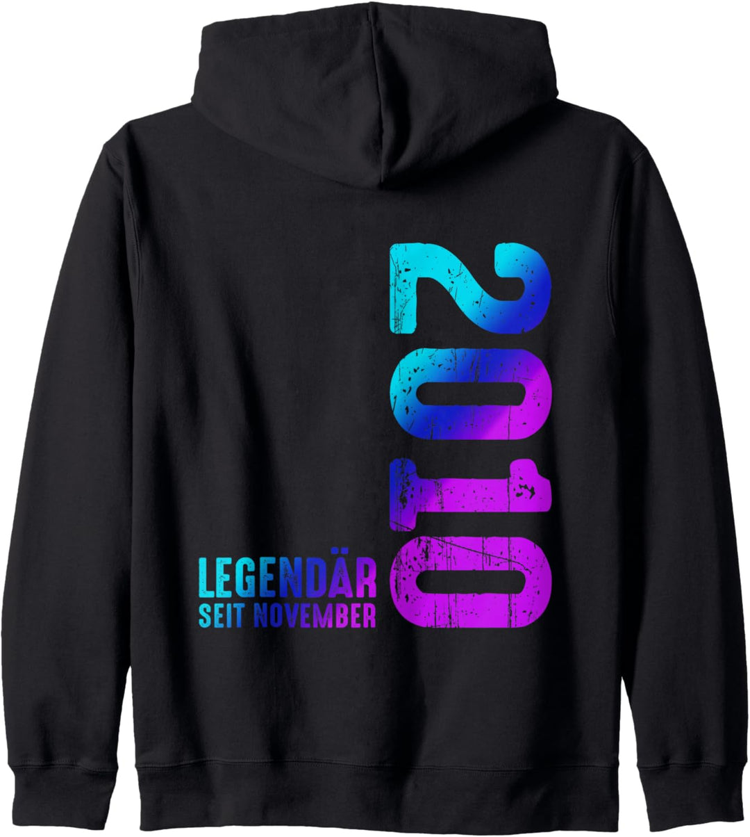 Legendär Seit November 2010 Geburtstag Limited Edition Kapuzenjacke