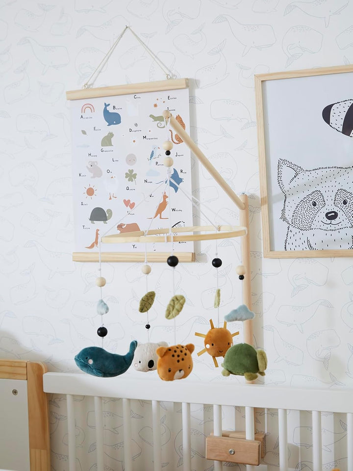 VERTBAUDETBaby Musikmobile,Mini Zoo"beige/mehrfarbigONE SIZE