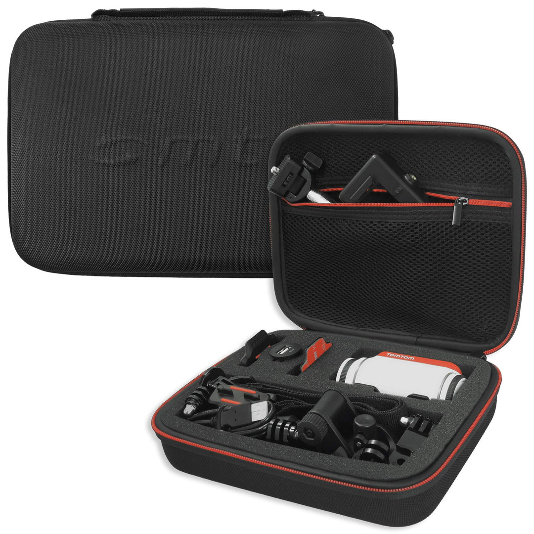 mtb more energy® Schutztasche XL für Garmin Virb Elite, X, XE/Contour Roam 3 / Ghost-S/Tomtom Bandit