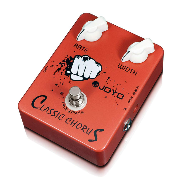 JOYO Chorus-Pedal, klarer und transparenter Chorus, voller Klang und klarer Klang für E-Gitarren-Eff