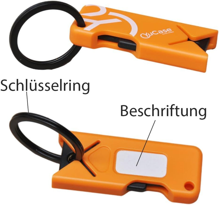 YuCase B+ - das Case für deinen Yubikey - inkl. Schlüsselring inkl. Beschriftungsmöglichkeit - der S