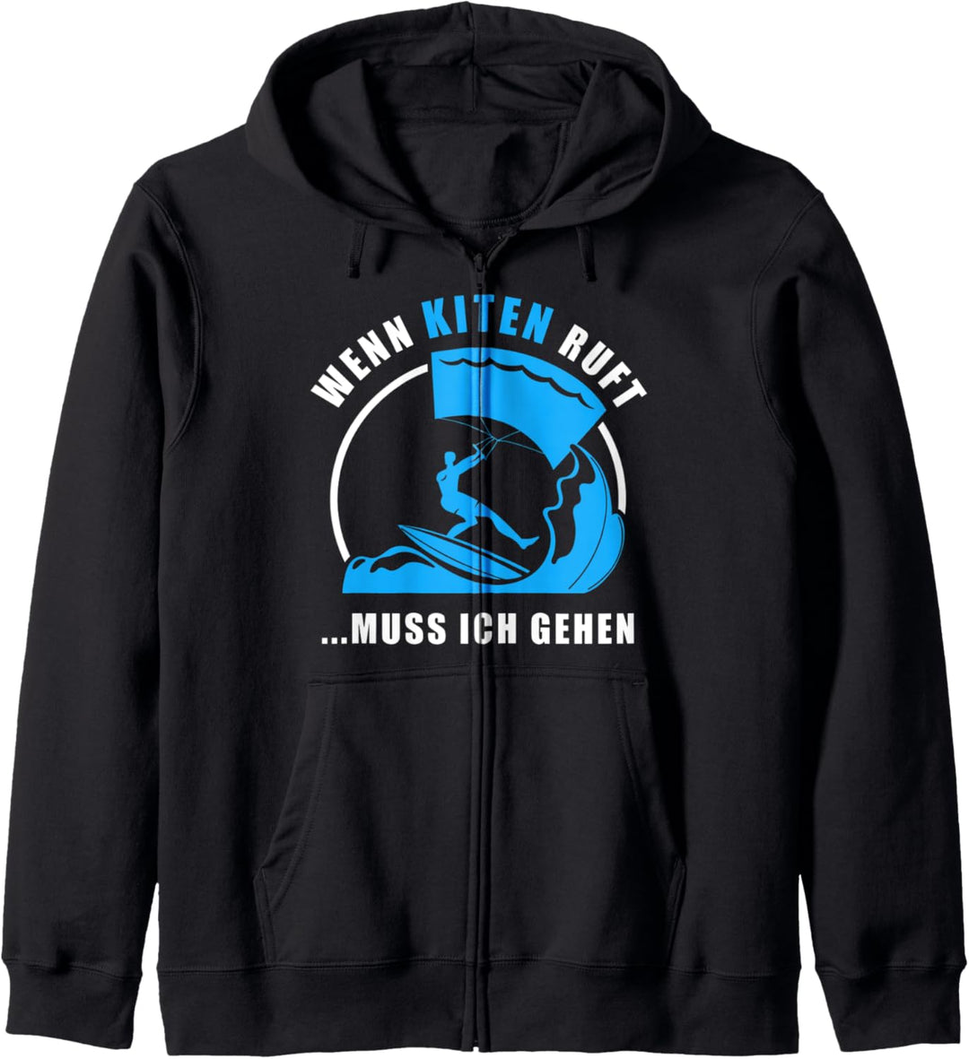 Kiten Kiteboarding Kitesurfen Kapuzenjacke