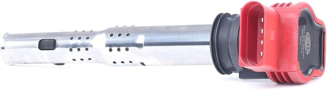 HELLA 5DA 358 000-631 Zündspule - 12V - 4-polig - inkl. Zündkerzenstecker/Kerzenschachtzündspule - g