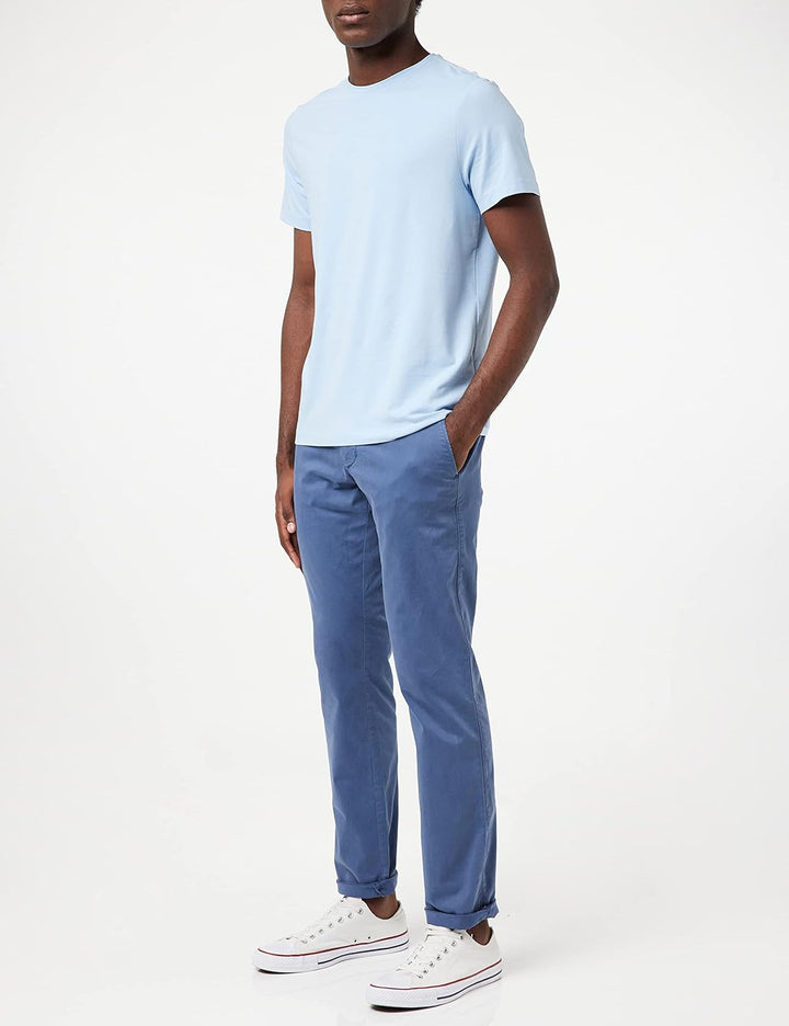 Tommy Hilfiger Herren Gewebte Hosen 28W / 34L Blau (Faded Indigo), 28W / 34L Blau (Faded Indigo)