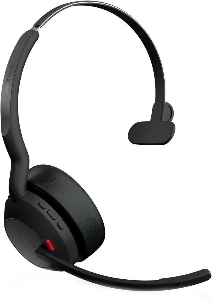 Jabra Evolve2 55 - schnurloses Mono-Headset mit Jabra Air Comfort - Mikrofone mit Geräuschunterdrück