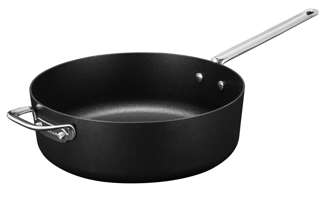 SCANPAN TechnIQ Riesiger Schmortopf 30 cm, 5,5 l | Schmorpfanne Induction | Multifunktionale Servier